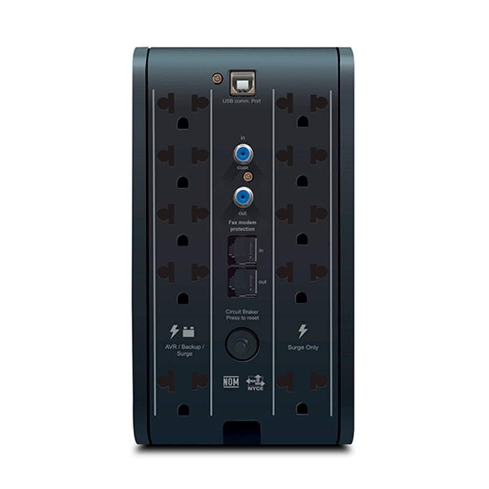 UPS Interactivo CDP R-SMART 1510I 1500VA/900W/ 10 SALIDAS / 5 PORT USB-A - Achorao
