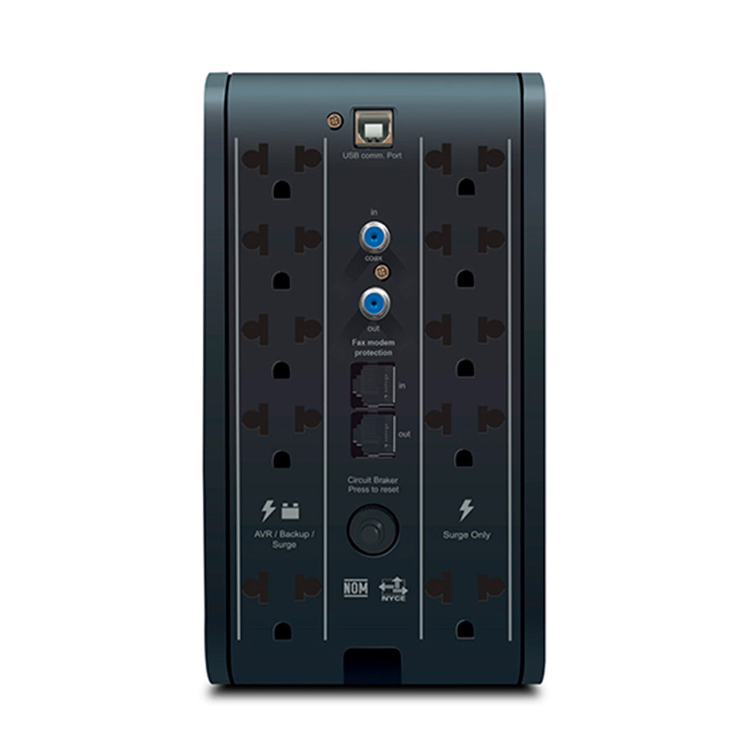 UPS Interactivo CDP R-SMART 1510I 1500VA/900W/ 10 SALIDAS / 5 PORT USB-A - Achorao