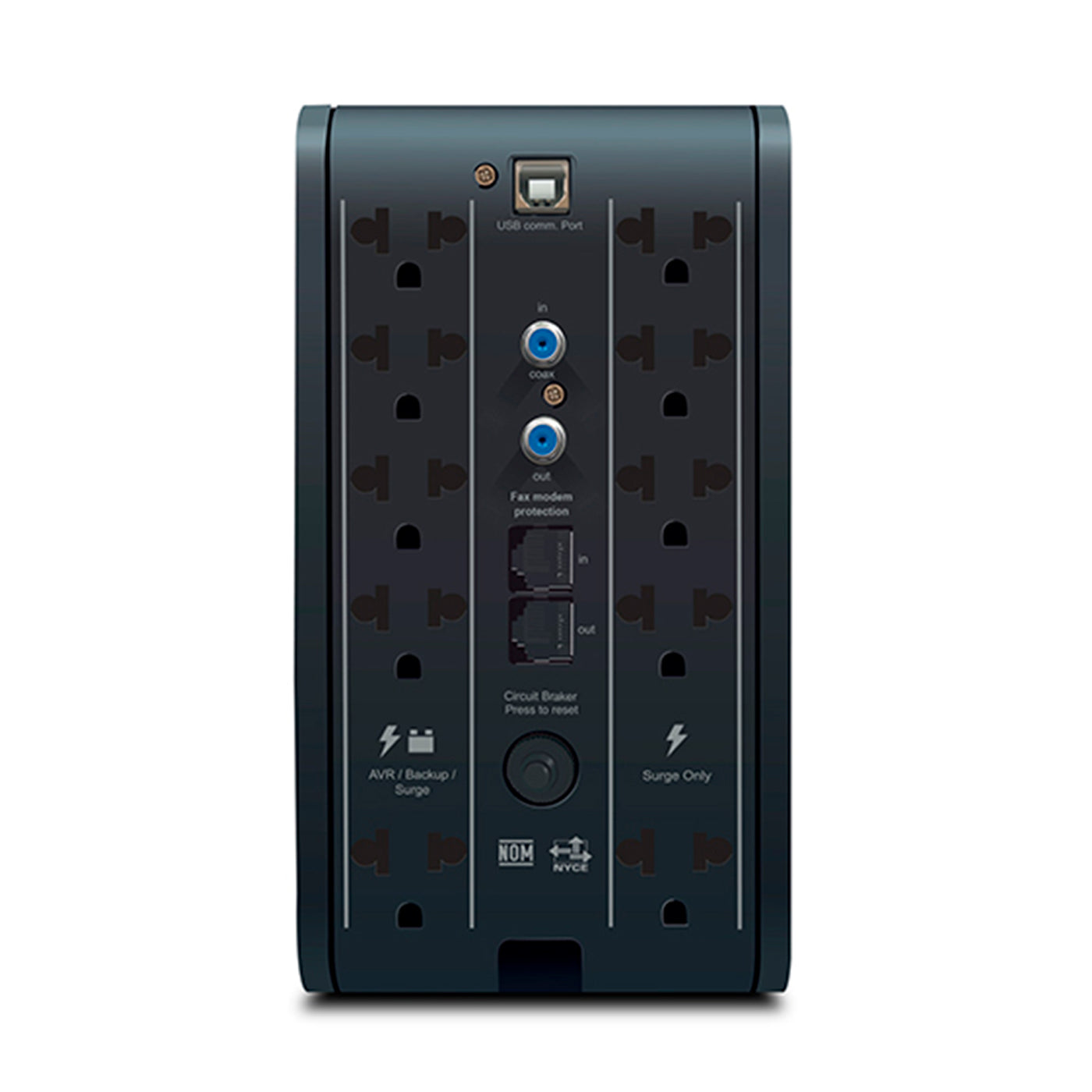 UPS Interactivo CDP R-SMART 1510I 1500VA/900W/ 10 SALIDAS / 5 PORT USB-A - Achorao