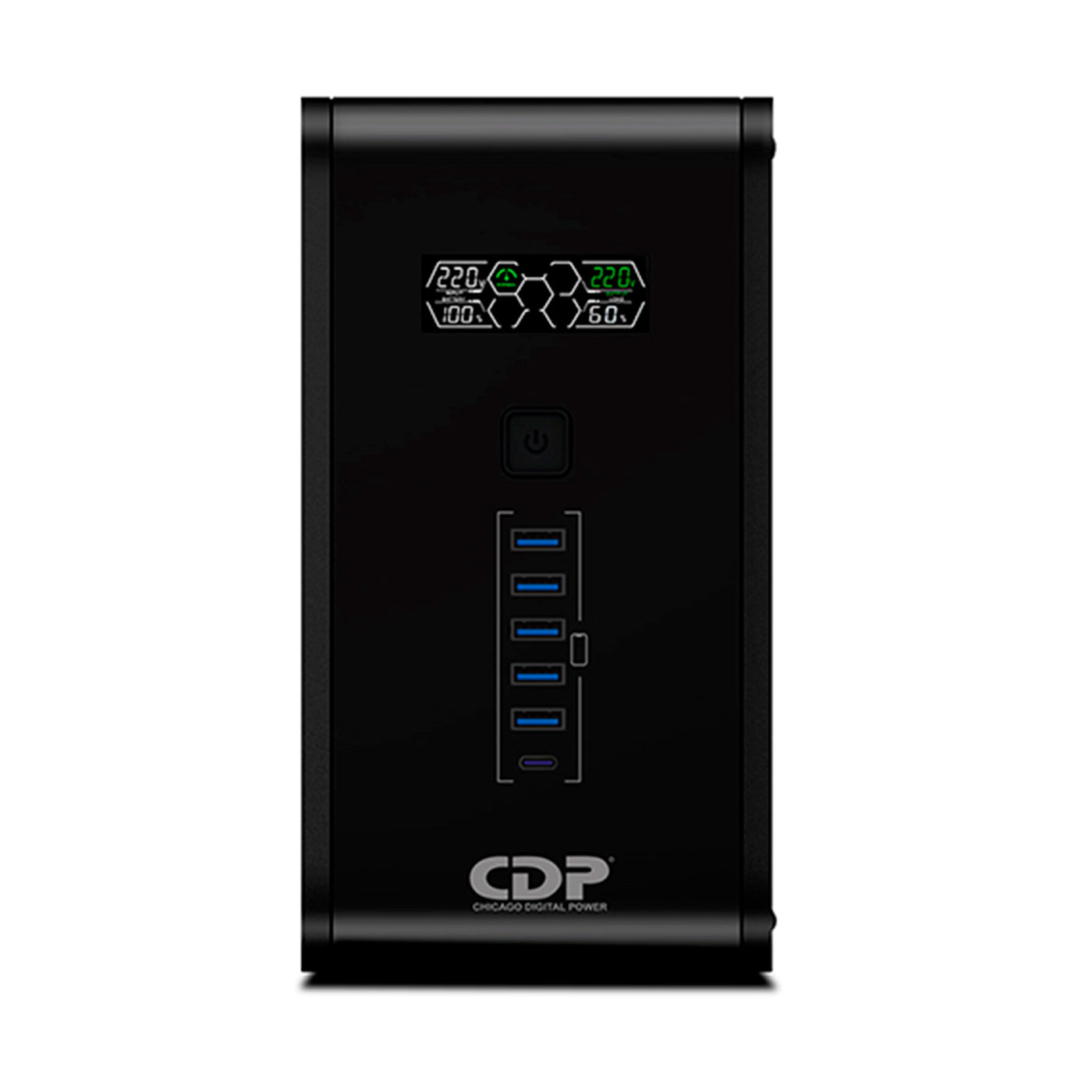 UPS Interactivo CDP R-SMART 1510I 1500VA/900W/ 10 SALIDAS / 5 PORT USB-A - Achorao