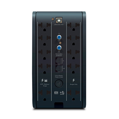 UPS Interactivo CDP R-SMART 2010I 2000A/1200W/ 10 SALIDAS / 5 PORT USB-A - Achorao