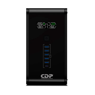 UPS Interactivo CDP R-SMART 2010I 2000A/1200W/ 10 SALIDAS / 5 PORT USB-A - Achorao