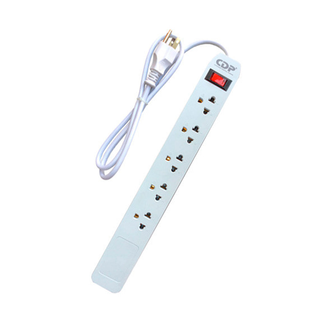 Supresor de picos CDP R-SS5, 05 TOMAS, color Blanco