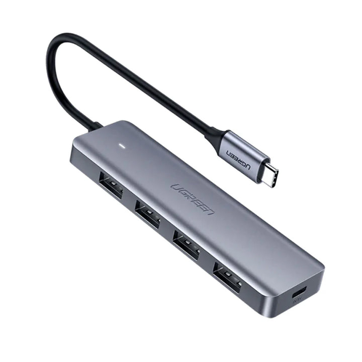 Hub USB 3.0 UGREEN de 4 puertos con fuente de alimentación USB-C CM219 - 70336
