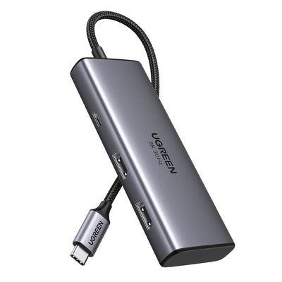 Adaptador multifunción USB-C UGREEN CM498 15852 (6 en 1) 8K 30Hz - Achorao