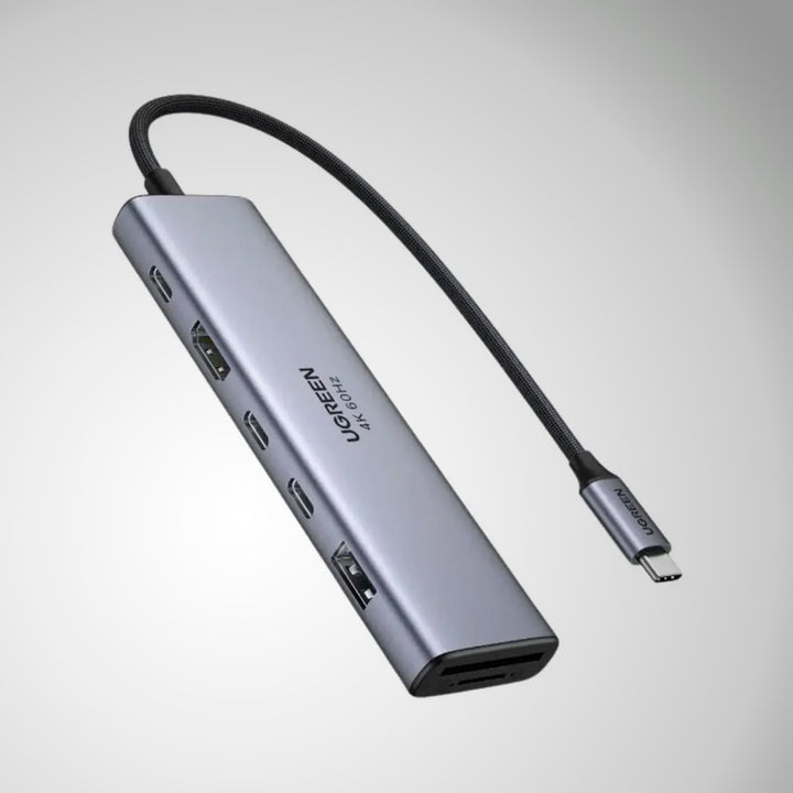 Adaptador Hub UGREEN 7-in-1 USB-C CM511 45521
