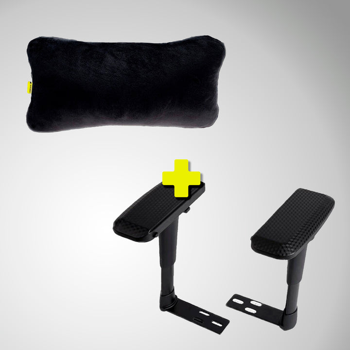 Repuestos Corsair TC200, Combo Confort Silla Gamer – Almohada + Reposa Muñecas Universal - Achorao