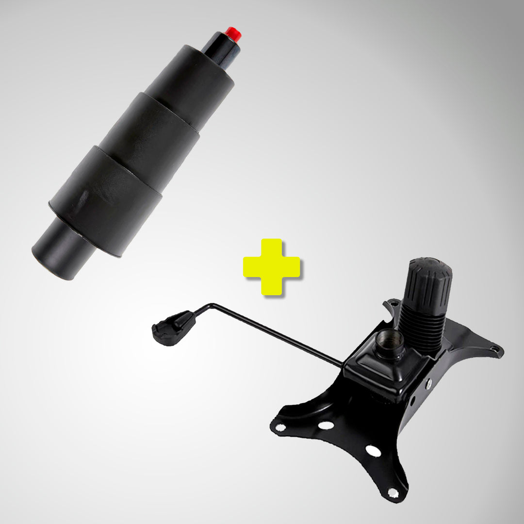 Repuestos Corsair TC200, Combo Reparación Silla Gamer – Pistón Clase 4 + Soporte de Butaca - Achorao