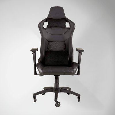 Silla Gamer Corsair T1 Race Diseño inspirado en las carreras – Cómodo exterior de polipiel – Construcción de acero – Apoyabrazos 4D - Achorao