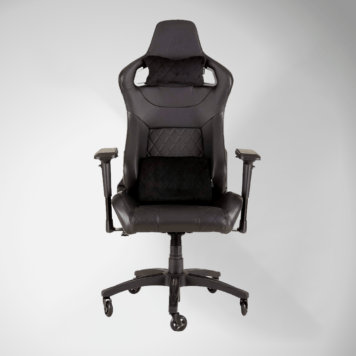 Silla Gamer Corsair T1 Race Diseño inspirado en las carreras – Cómodo exterior de polipiel – Construcción de acero – Apoyabrazos 4D - Achorao