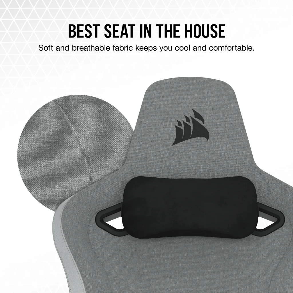 Silla Gamer Corsair TC200 con reposabrazos 4D, Material ( polipiel o textil) , Acero - Achorao