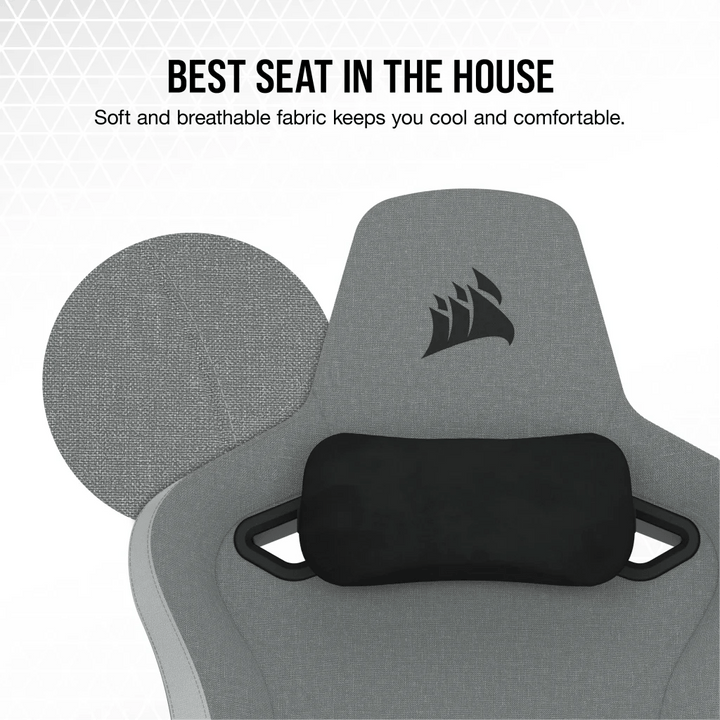 Silla Gamer Corsair TC200 con reposabrazos 4D, Material ( polipiel o textil) , Acero - Achorao