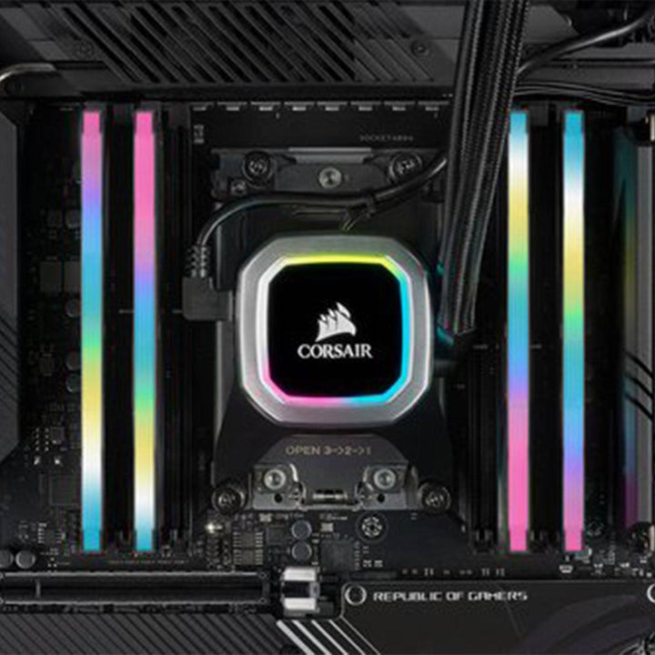 Memoria ram Corsair 32GB 2X16GB 5600MHZ DDR5 RGB BLACK - Achorao