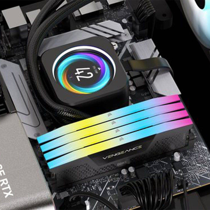 Memoria ram Corsair 32GB 2X16GB 5600MHZ DDR5 RGB BLACK - Achorao