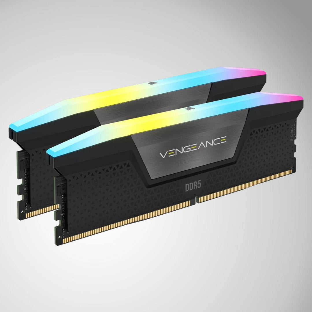 Memoria ram Corsair 32GB 2X16GB 5600MHZ DDR5 RGB BLACK - Achorao