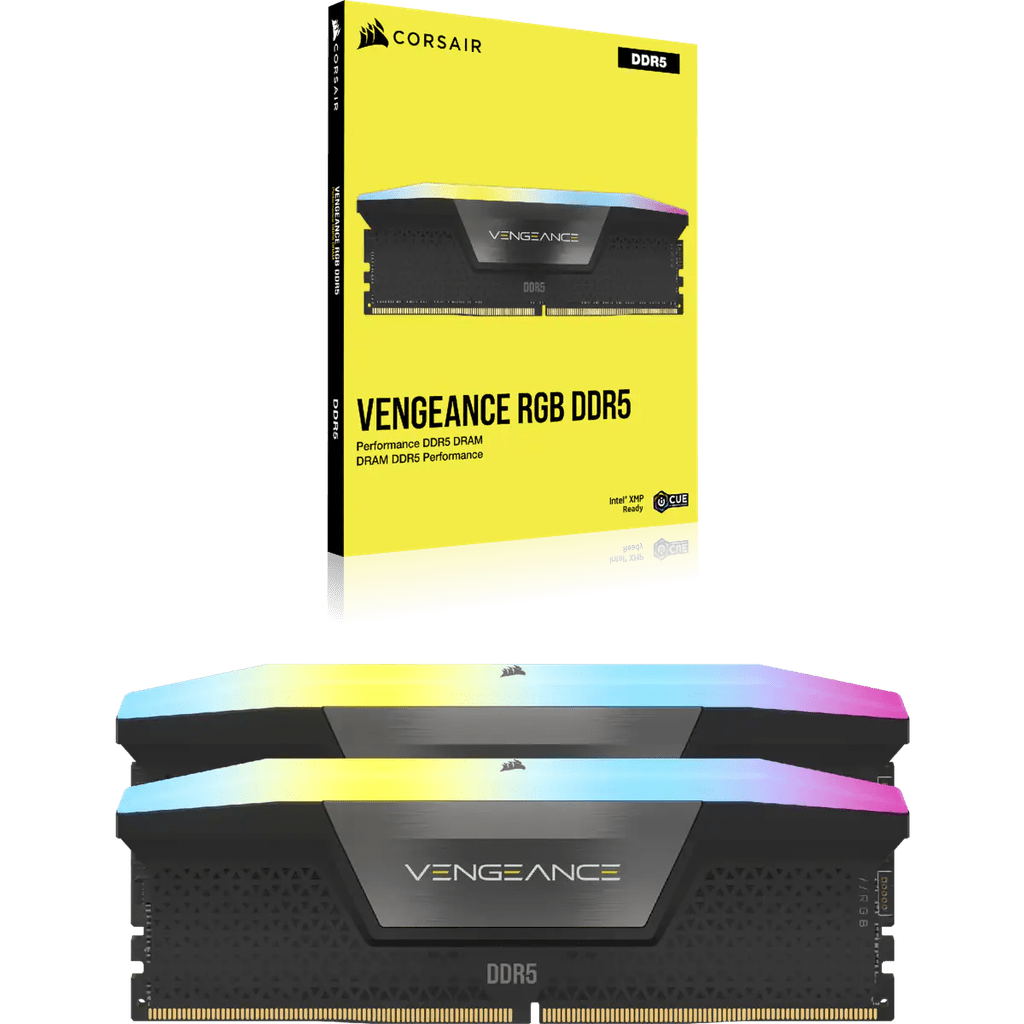 Memoria ram Corsair 32GB 2X16GB 5600MHZ DDR5 RGB BLACK - Achorao