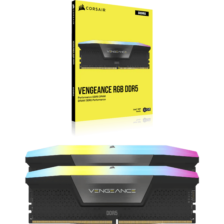 Memoria ram Corsair 32GB 2X16GB 5600MHZ DDR5 RGB BLACK - Achorao