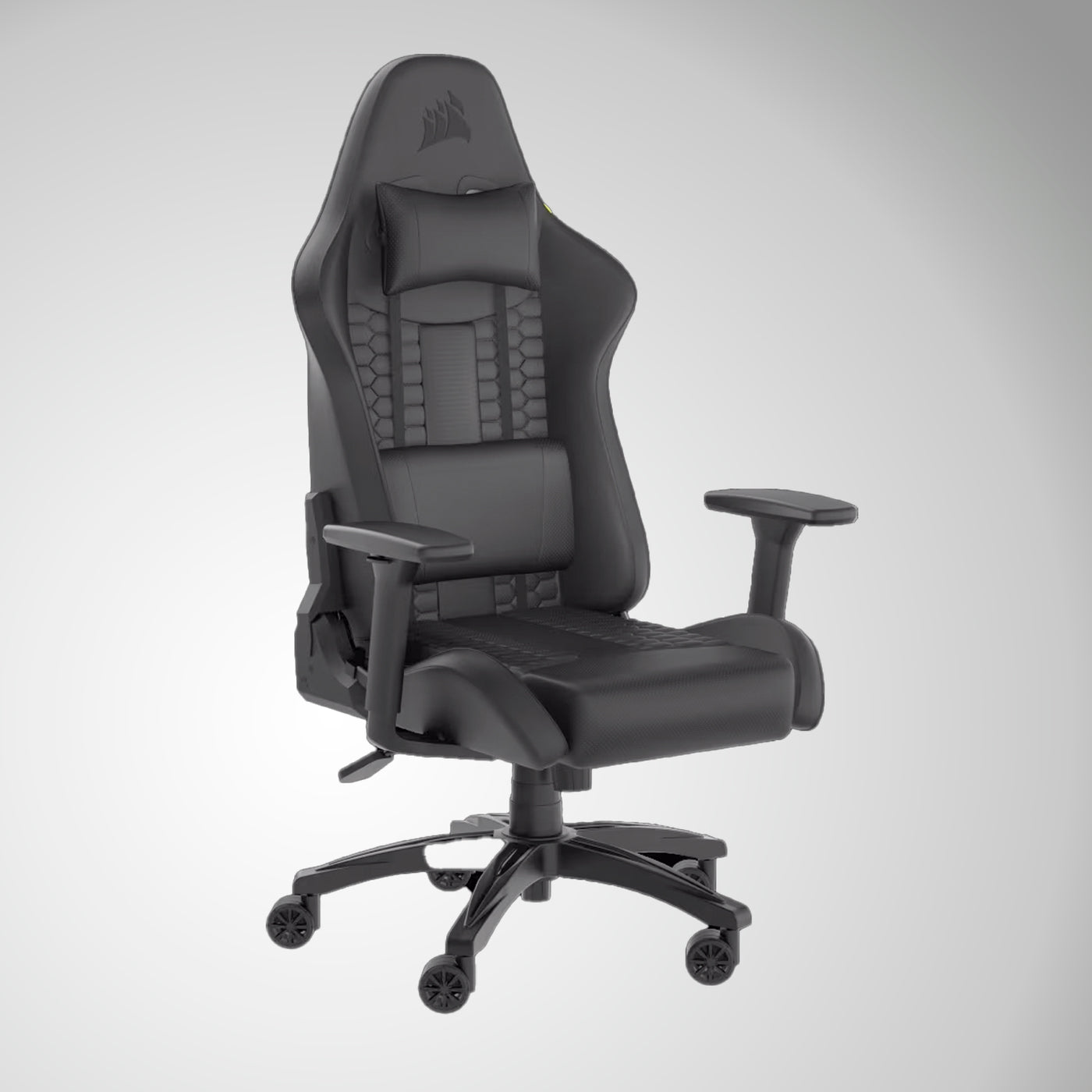 Silla Gamer Corsair TC100 con Reposabrazos 2D, Material (polipiel o textil) - Achorao