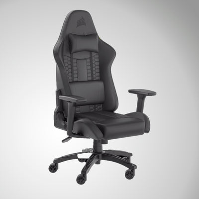 Silla Gamer Corsair TC100 con Reposabrazos 2D, Material (polipiel o textil) - Achorao