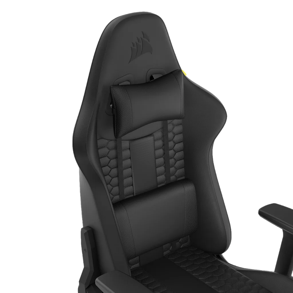 Silla Gamer Corsair TC100 con Reposabrazos 2D, Material (polipiel o textil) - Achorao