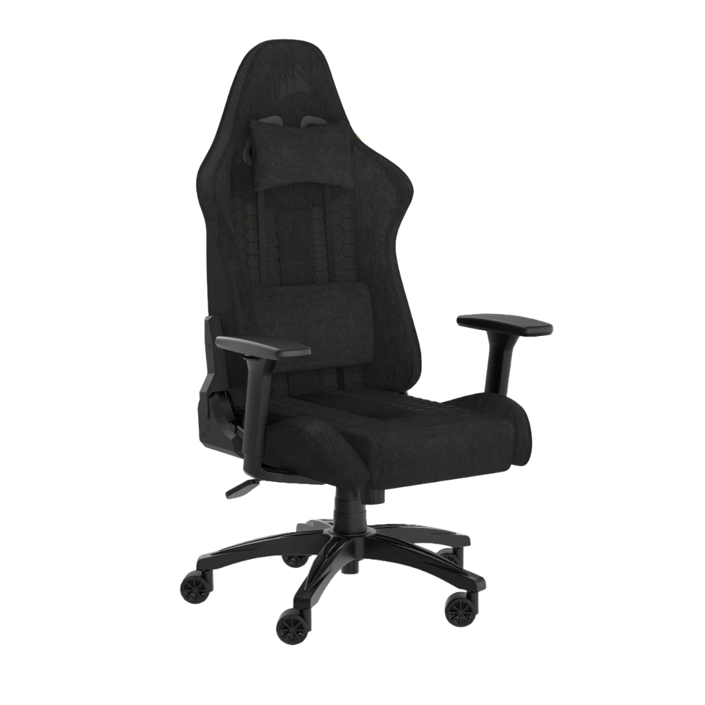 Silla Gamer Corsair TC100 con Reposabrazos 2D, Material (polipiel o textil) - Achorao
