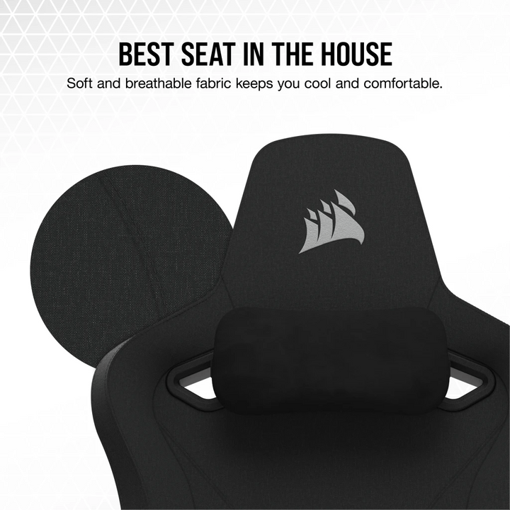Silla Gamer Corsair TC200 con reposabrazos 4D, Material ( polipiel o textil) , Acero - Achorao