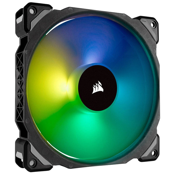 Fan Corsair ML140 Pro RGB Led, 14 cm, 1200 RPM, 13.2 VDC, 4 pines, PWM Control. (x1) - Achorao
