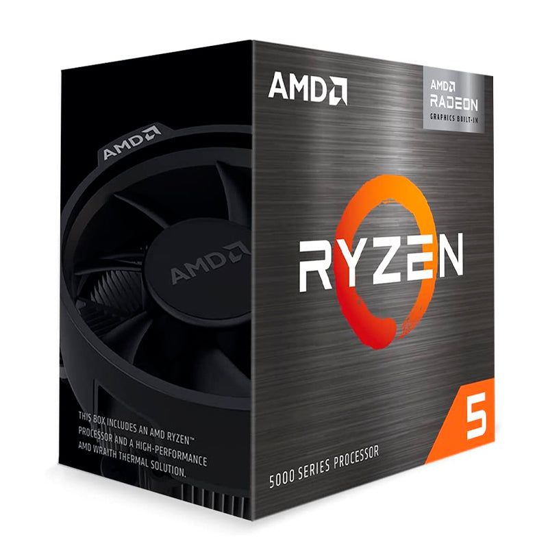 Procesador AMD Ryzen 5 5600G, 3.90 / 4.4GHz, 16MBL3, 6 Core, AM4, 7nm, 65W