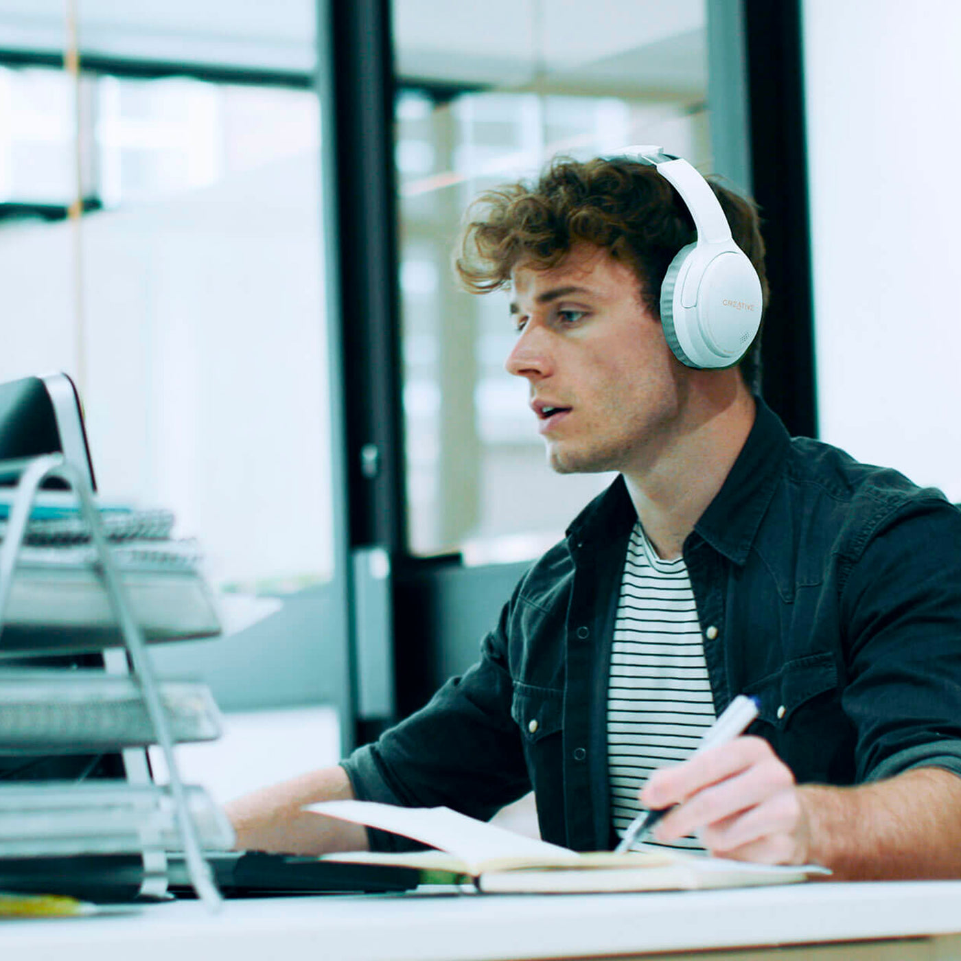 Audifono con microfon creative ZEN HYBRID gen 2 BT multipoint 40mm 70h super X-FI ready - Achorao