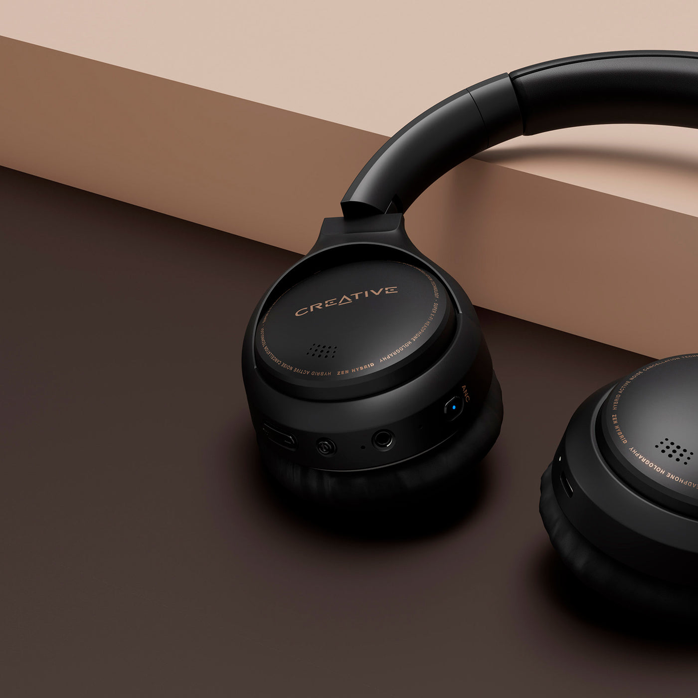 Audifono con microfon creative ZEN HYBRID gen 2 BT multipoint 40mm 70h super X-FI ready - Achorao