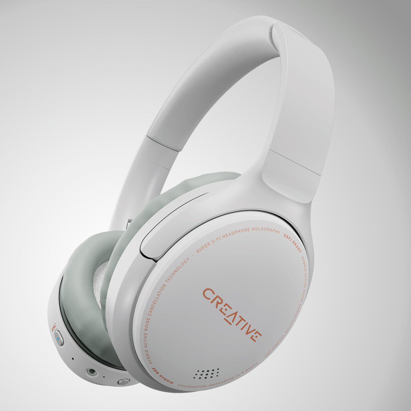 Audifono con microfon creative ZEN HYBRID gen 2 BT multipoint 40mm 70h super X-FI ready - Achorao