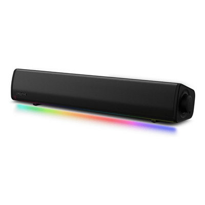 Parlante creative gaming sound bar GS3 rgb 24w bluetooth 5.4 usb-c power - Achorao