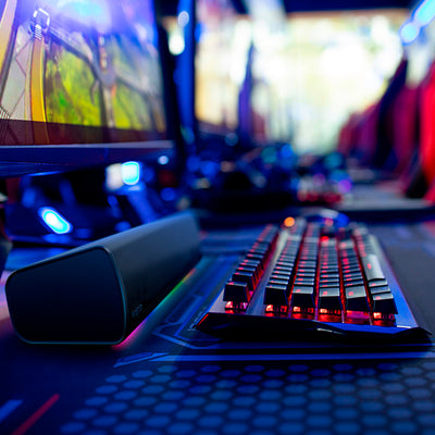 Parlante creative gaming sound bar GS3 rgb 24w bluetooth 5.4 usb-c power - Achorao