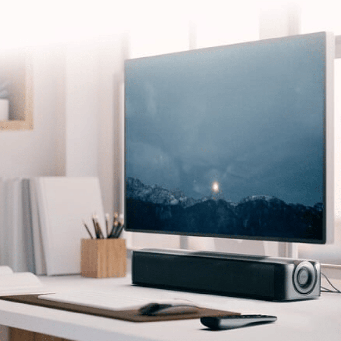 Parlante Creative sound bar stage SE 24W/48W BT/USB SB surround 220V - Achorao