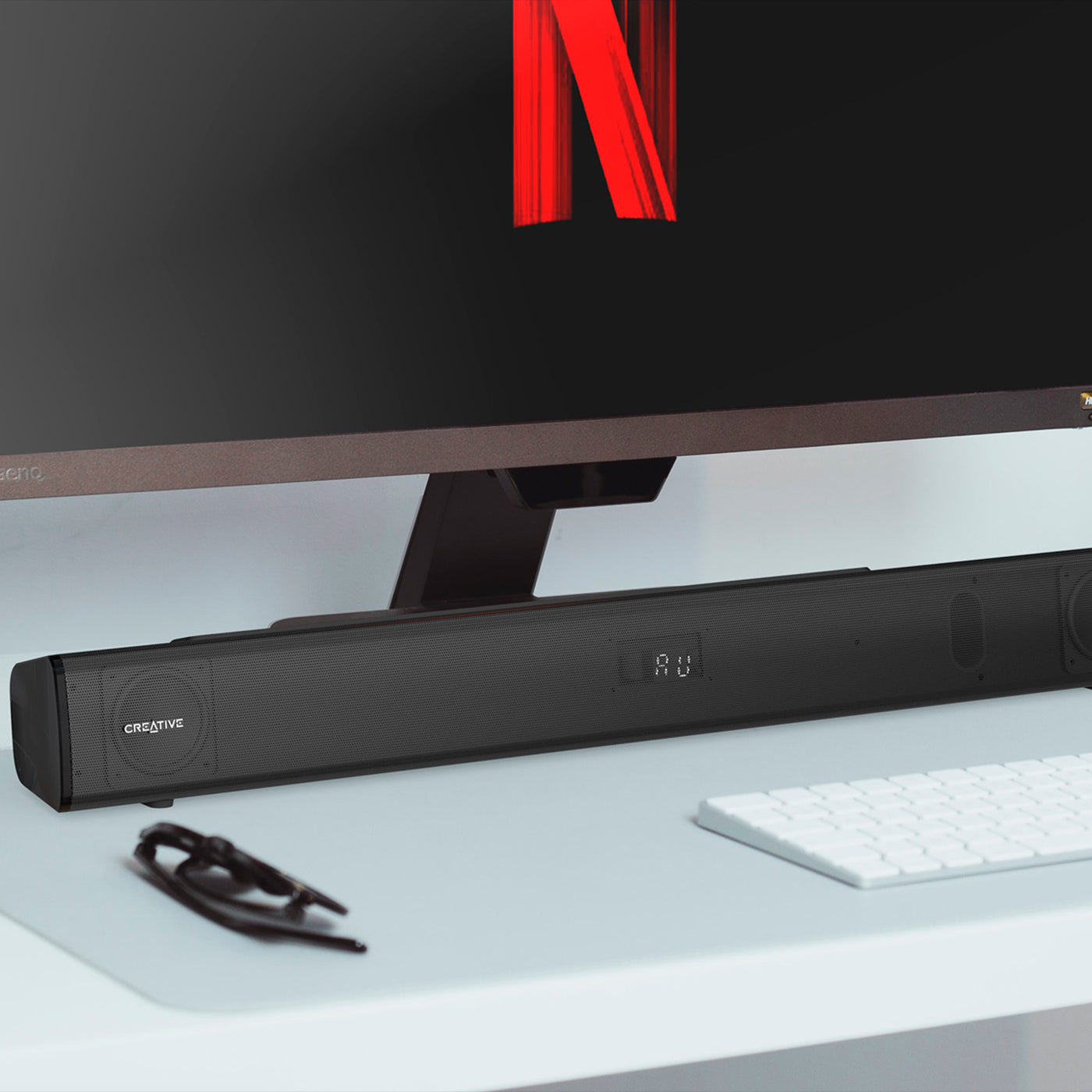 Parlante Creative Sound Bar Stage V2 2.1  BT/usb SB surround 80W/160W 220V - Achorao