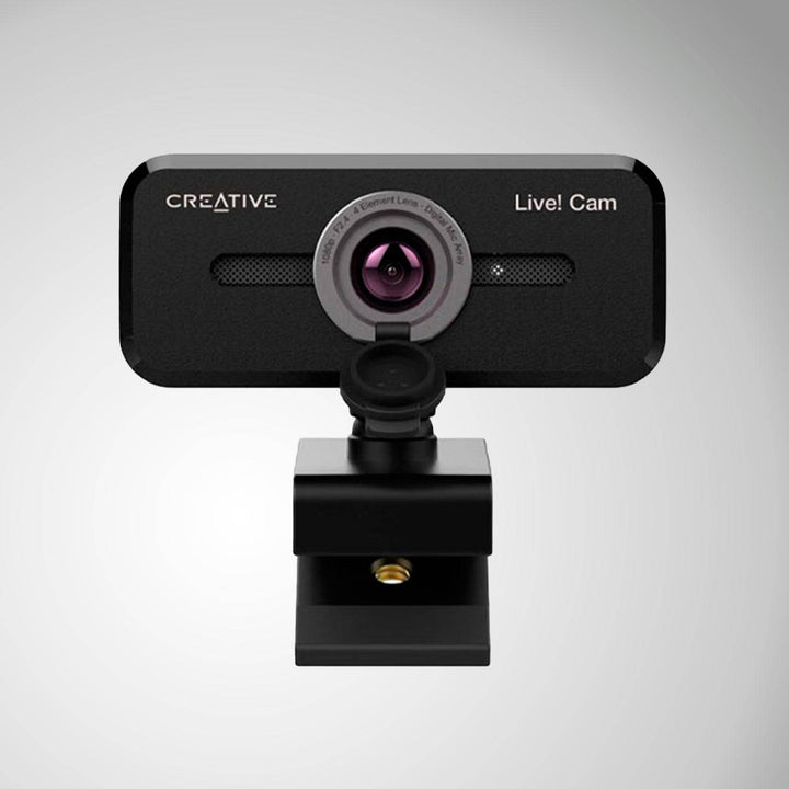 Cámara web CREATIVE LIVE! CAM SYNC V2 FHD 1080P C/TAPA DUAL MIC USB BLACK (73VF088000000) - Achorao