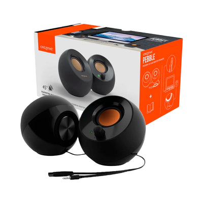 Altavoces de computadora Creative Pebble Modern 2.0 USB negro DEMO - Achorao