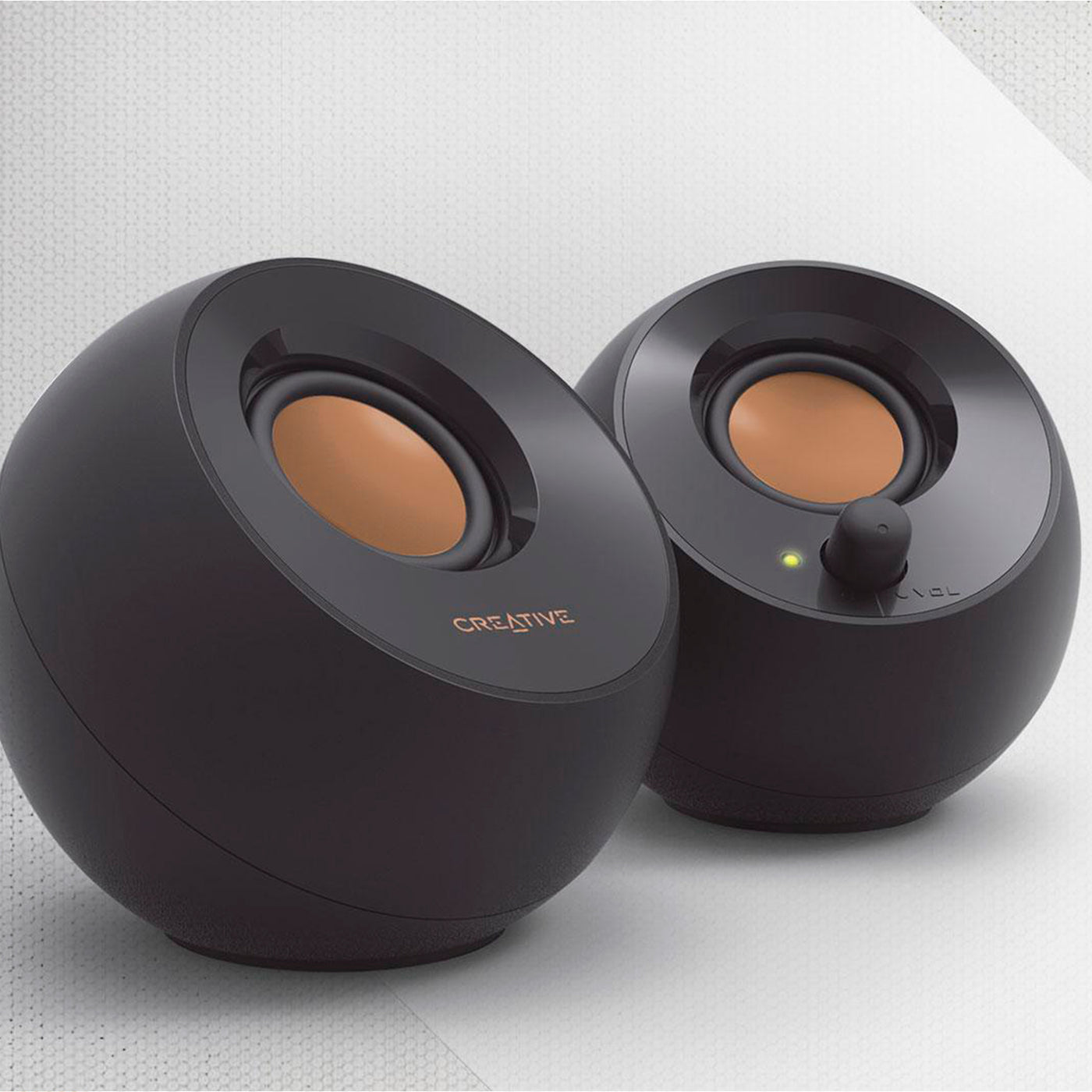 Altavoces de computadora Creative Pebble Modern 2.0 USB negro DEMO - Achorao