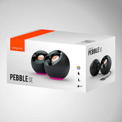 Parlante Creative Pebble SE RGB 2.0 4.4 W - Achorao