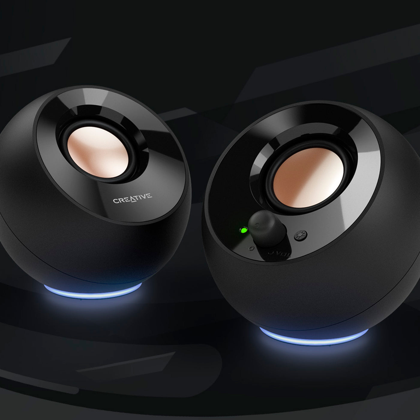 Parlante Creative Pebble SE RGB 2.0 4.4 W - Achorao