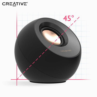 Parlante Creative Pebble V3  2.0  8W/16W BT/3.5MM USB-C-POWER/AUDIO - Achorao