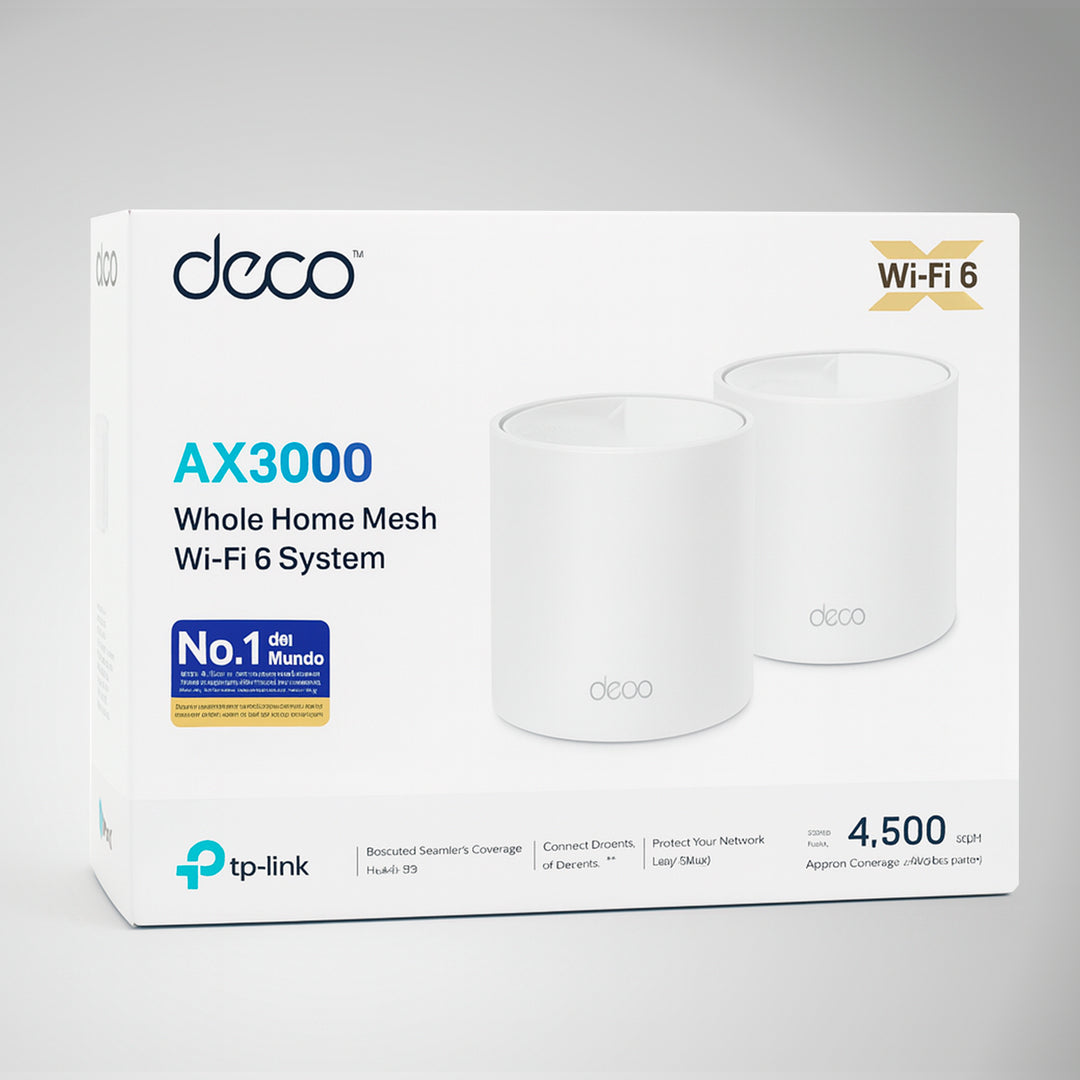 TP Link Deco X50 2pack Ax3000 WiFi 6 Mesh Para Toda La Casa Ver.:1.3 - Achorao