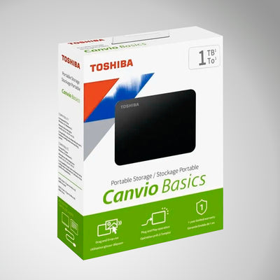 Disco Duro Externo Toshiba Canvio Basic Negro - Achorao