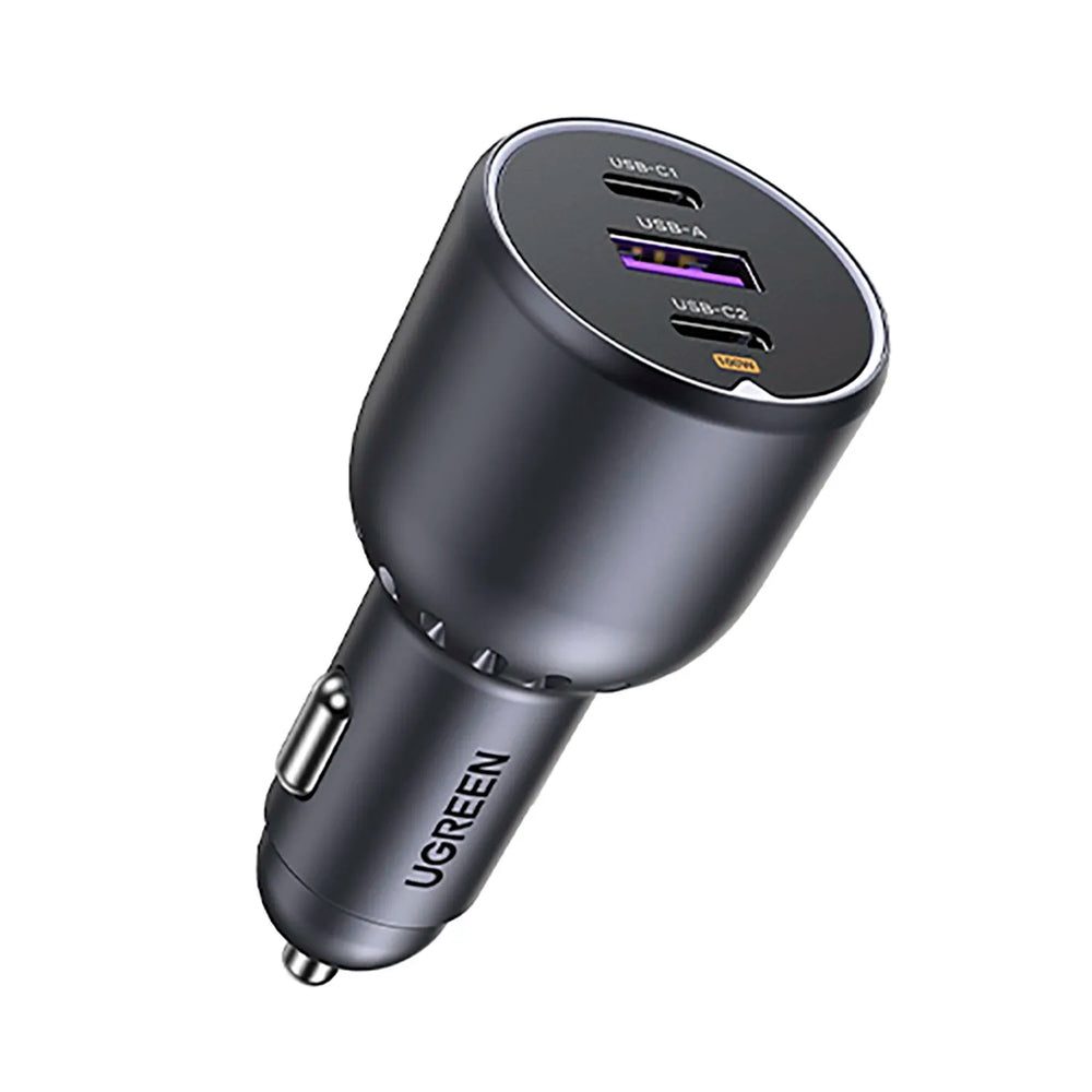 Cargador para autos de carga rápida Ugreen 130W 3-Port EC705 - Achorao