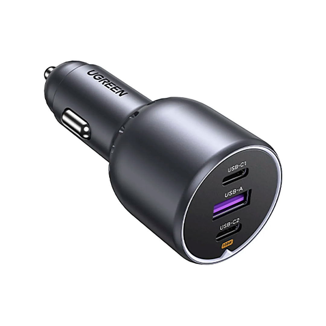 Cargador para autos de carga rápida Ugreen 130W 3-Port EC705 - Achorao