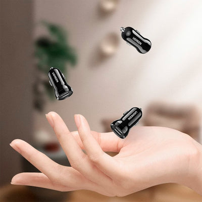 Cargador para auto Ugreen Dual USB Model ED018 - Achorao