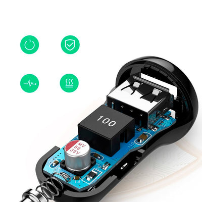 Cargador para auto Ugreen Dual USB Model ED018 - Achorao