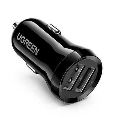 Cargador para auto Ugreen Dual USB Model ED018 - Achorao