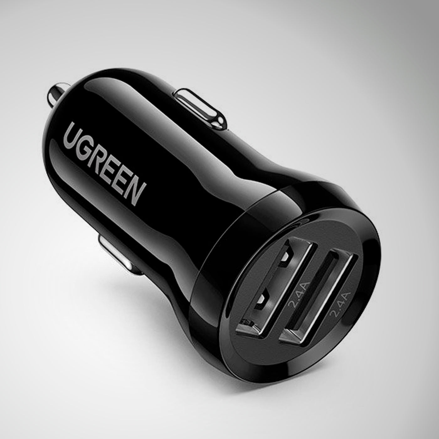 Cargador para auto Ugreen Dual USB Model ED018 - Achorao