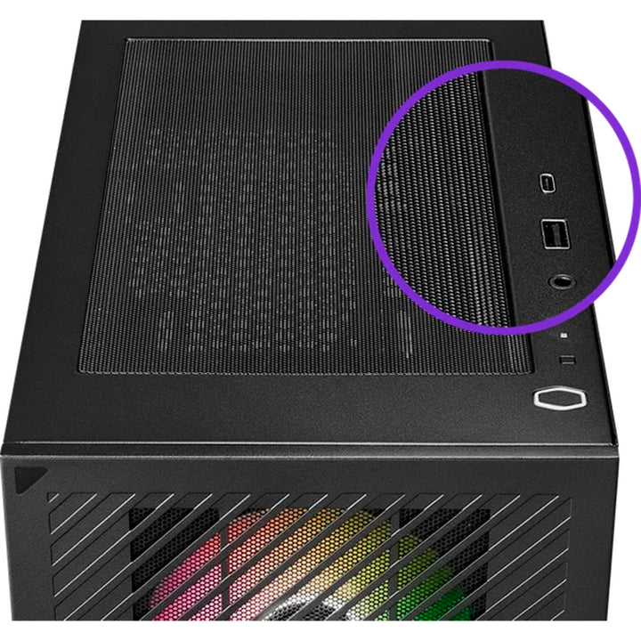 Case Cooler Master Elite 301 Micro - ATX, color negro